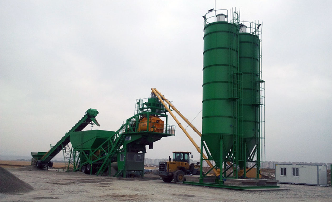  Automated Mobile Batching Plant