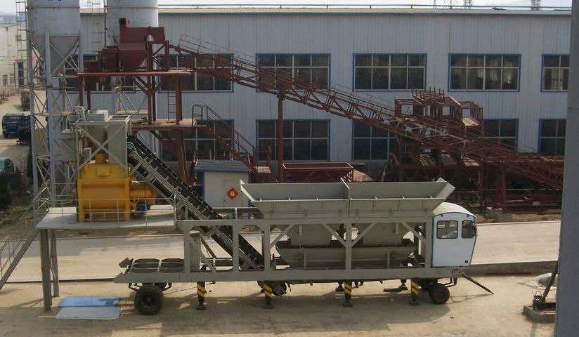 Mobile Concrete Batch Plants