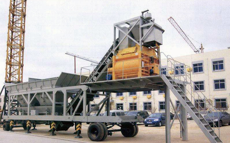 YHZS25 Mobile Batching Plant