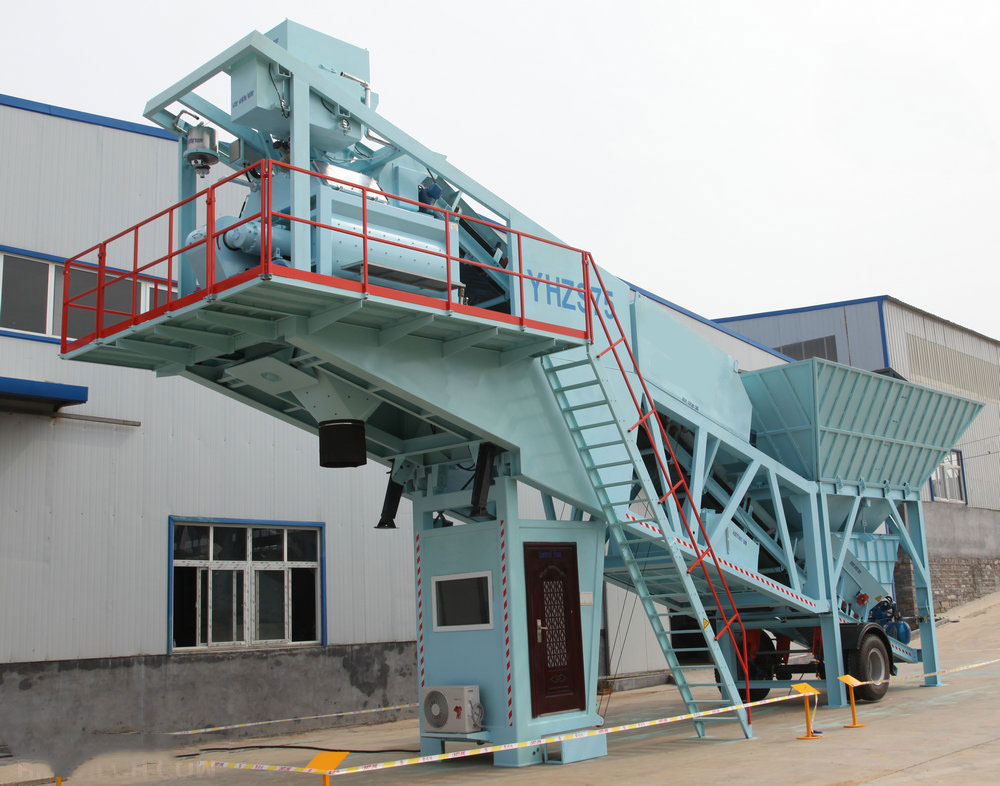 Great Needs of Mobile Batching Plant in Brazil Infrastructure Construction