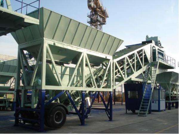 YHZS50 Mobile Batching Plant