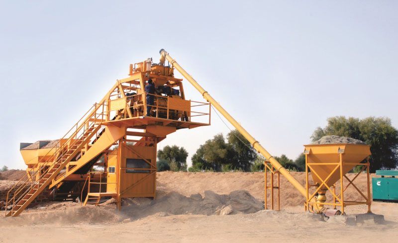 Mobile Volumetric Concrete Batching Plant 