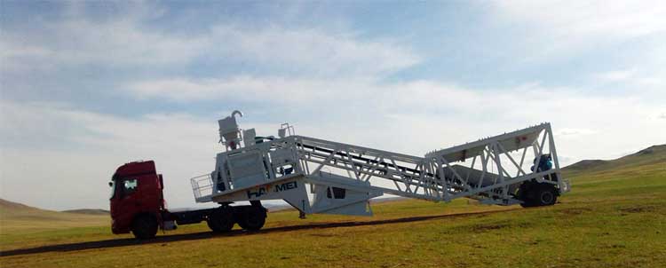 Mobile Batching Plant in Philippines