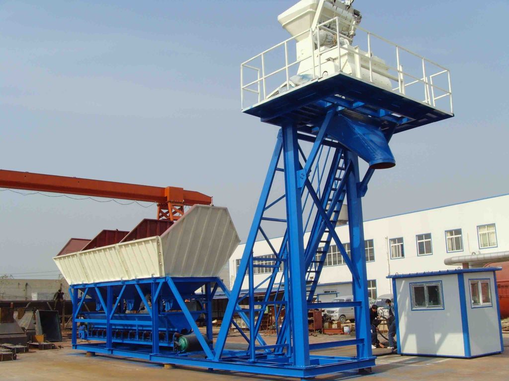 Skip Hopper Mobile Batching Plant