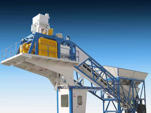 mobile concrete batch plant