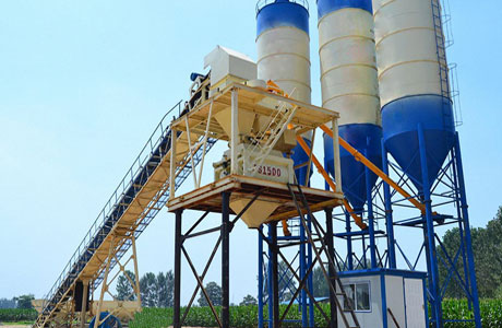 belt conveyor concrete batching plant