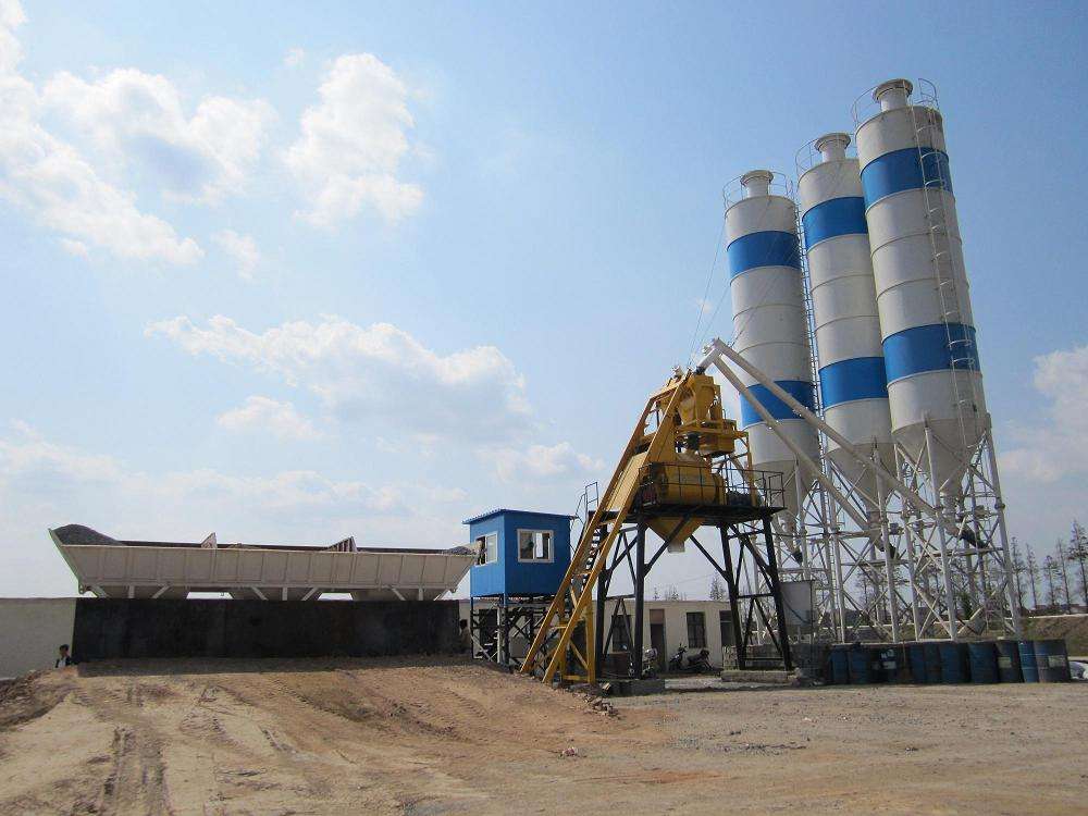 compact concrete batching plant