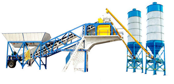 mobile concrete batching plant