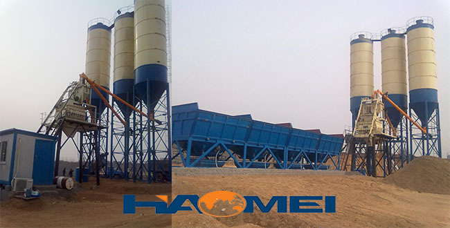 concrete mixing plant